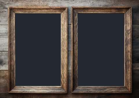 Preview for Rustic-wooden-frames-blackboard-classic-frame-template-c966b
