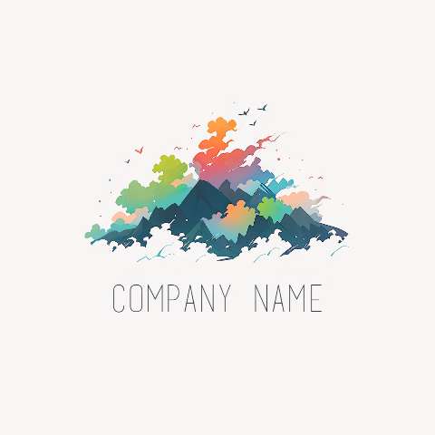 Preview for Mountain-landscape-logo-template-logo-mountain-15733