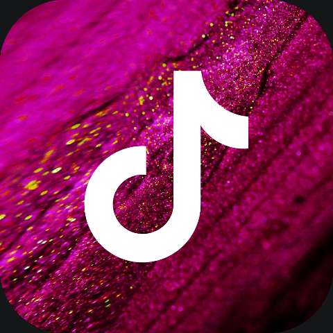 Preview for Tiktok-logo-pink-glitter-pink-icon-template-5c38e