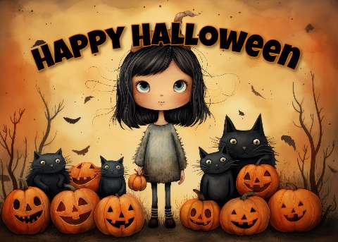 Preview for Halloween-cartoon-illustration-template-6b496