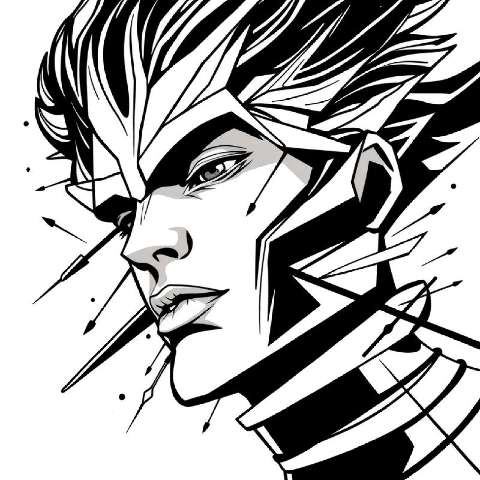 Preview for Futuristic-character-illustration-aiartstyle-template-b4047