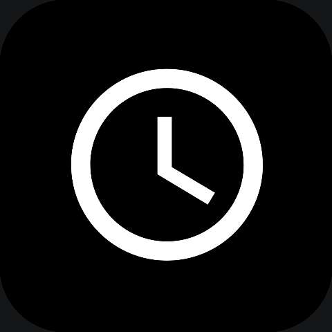 Preview for Simple-clock-icon-design-dark-icon-template-6a03b