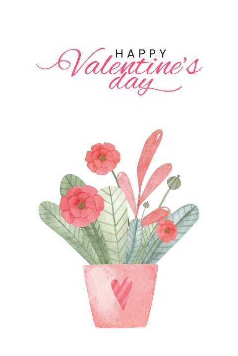 Preview for Valentines-day-bouquet-template-1860e
