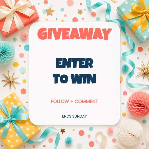 Preview for Giveaway Instagram Post Template