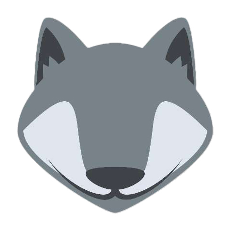 Preview for Gray-wolf-icon-design-emoji-animal-template-ae752