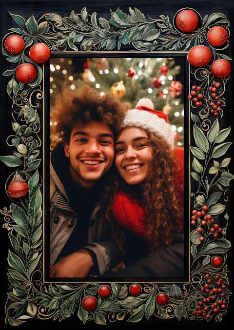 Preview for Christmas-couple-moment-christmas-frame-template-98966