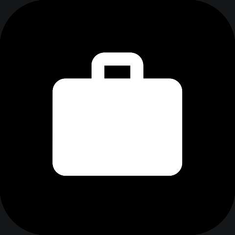 Preview for Briefcase-icon-design-dark-icon-template-a323a