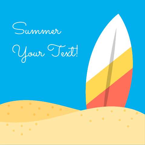Preview for Summer-surfing-template-a1020