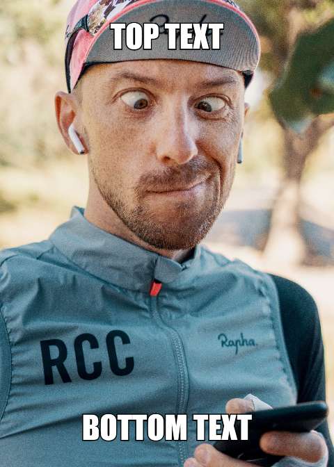 Preview for Cyclist-meme-template-meme-human-b1de3