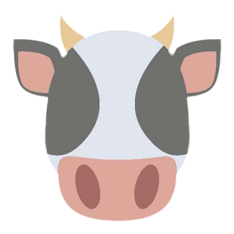 Preview for Cow-head-illustration-emoji-animal-template-f27e4
