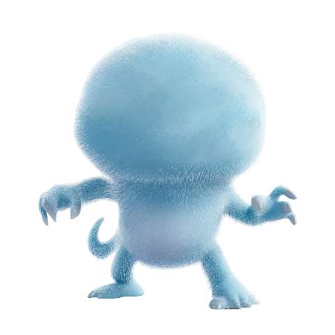 Preview for Blue-furry-monster-smooth-monster-template-02d29