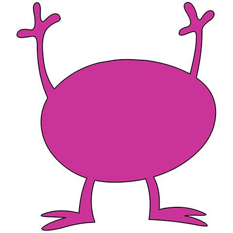 Preview for Pink-cartoon-character-illustration-emoji-body-template-cb873