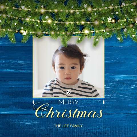 Preview for Lee-family-christmas-card-christmas-post-template-bb853