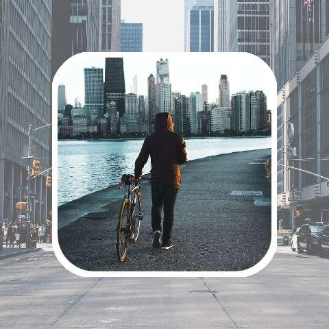 Preview for Cityscape-cycling-along-waterfront-square-template-8212b