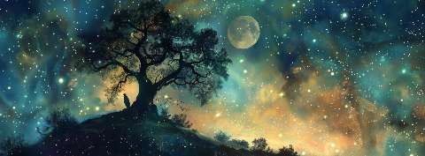 Preview for Celestial Dreamscape Astrophotography Cover Template