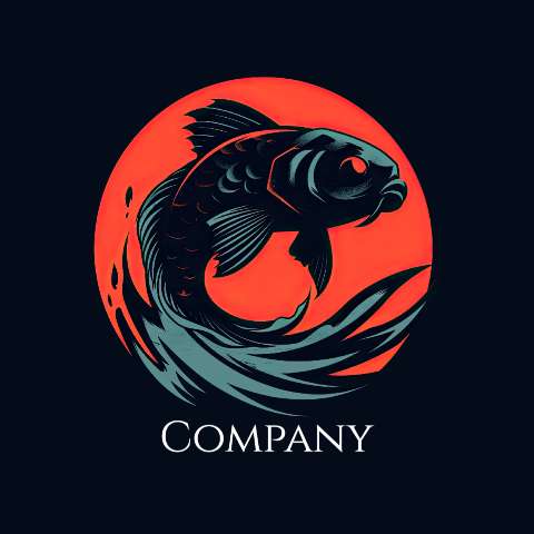 Preview for Koi-fish-logo-design-logo-animal-template-7572e