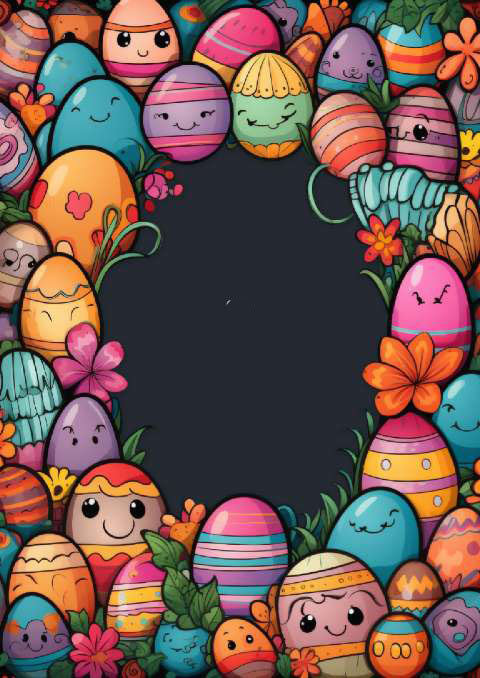Preview for Easter-egg-frame-template-easter-frame-a651d