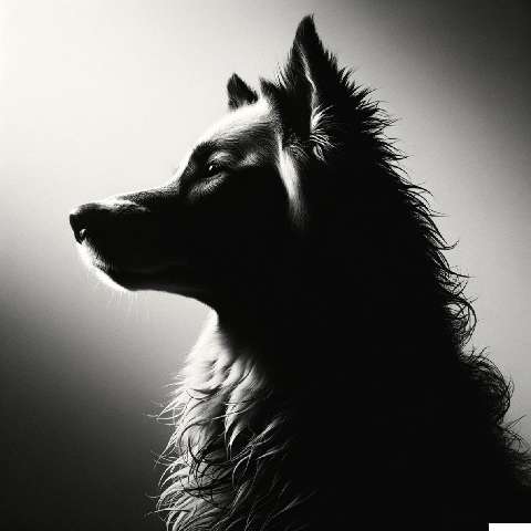 Preview for Black-and-white-dog-portrait-aiold-template-a9a0b