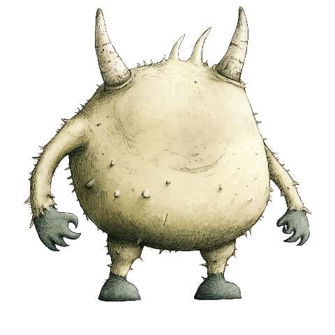 Preview for Fantasy-creature-illustration-ugly-monster-template-4a787