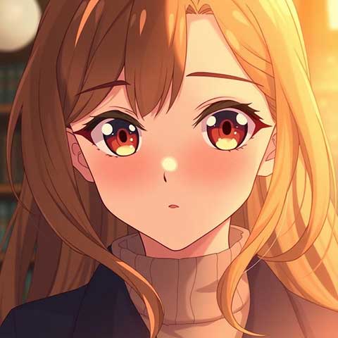 Preview for Anime-girl-portrait-aicartoon-template-1ff78