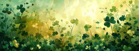 Preview for Serene-green-landscape-art-st-patricks-template-ddbad