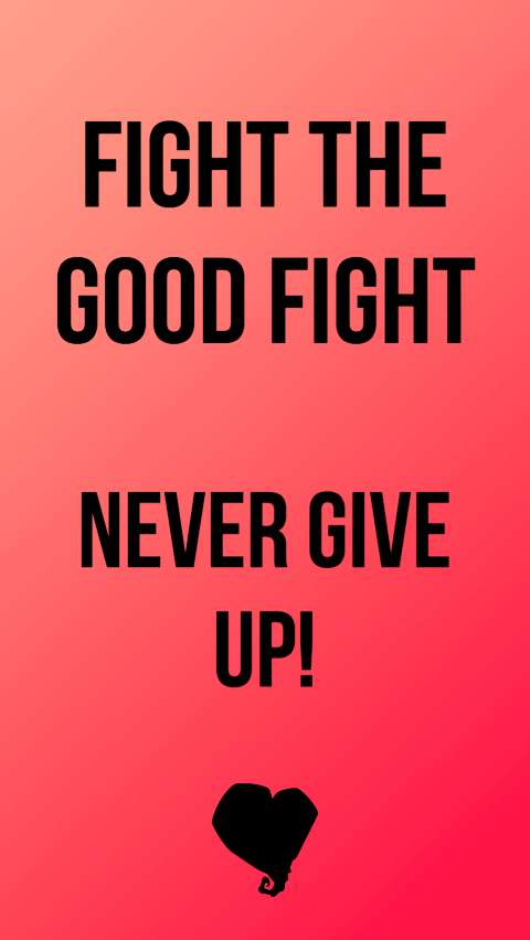 Preview for Fight-the-good-fight-motivation-story-quote-template-215de