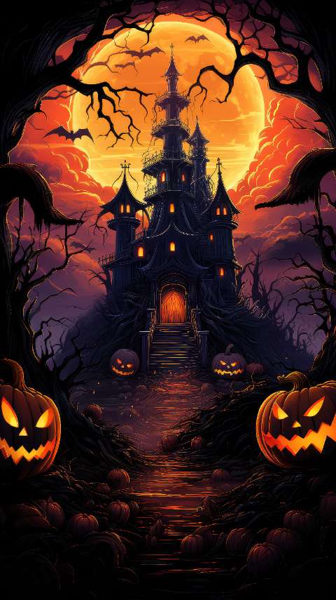 Thumbnail for Halloween Story and Reel Backgrounds