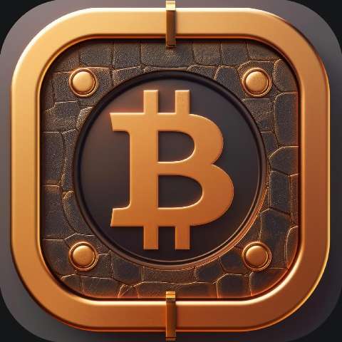 Preview for Bitcoin Icon Design Template