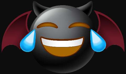 Preview for Laughing-devil-emoji-emoji-halloween-template-88c25