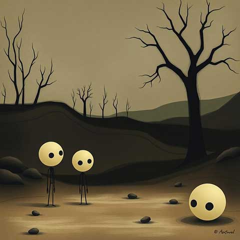 Preview for Surreal-desert-landscape-aiunique-template-ef99b