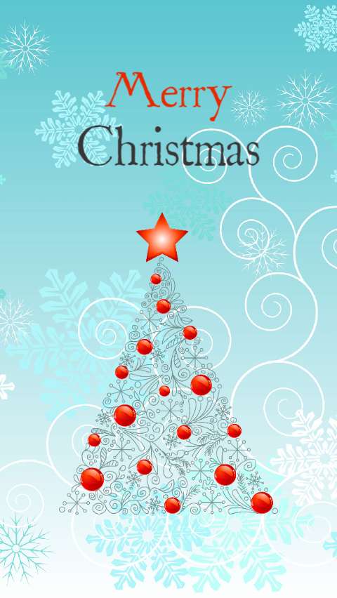 Preview for Merry-christmas-illustration-tall-card-template-e6da3