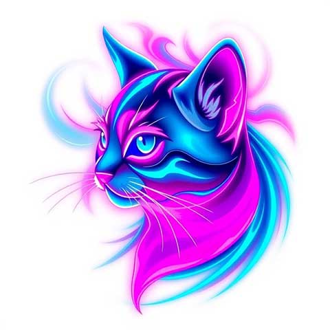 Preview for Colorful-cat-illustration-aistickerunique-template-cf94f