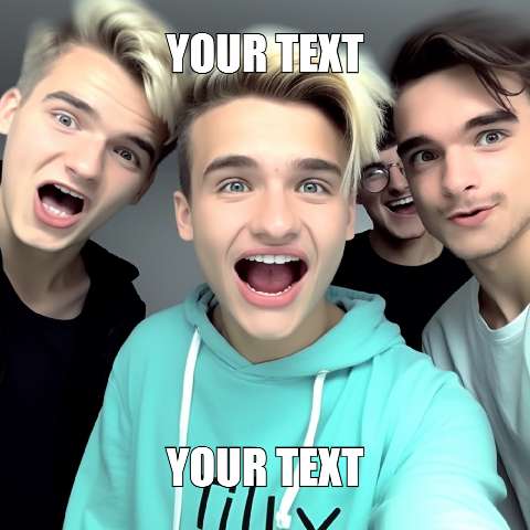 Preview for Funny-meme-template-four-guys-meme-human-ff3de