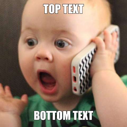 Preview for Shocked-baby-phone-meme-meme-human-template-67bee