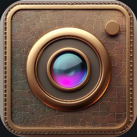 Preview for Luxury Camera Icon Design Template
