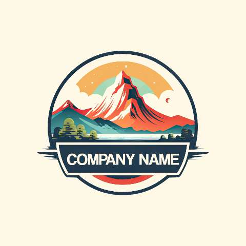 Preview for Mountain-landscape-logo-template-logo-mountain-76c01
