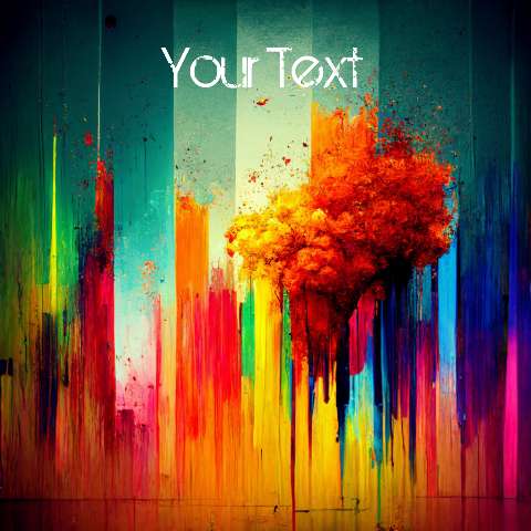 Preview for Vibrant-abstract-art-explosion-ai-image-template-d2b0d