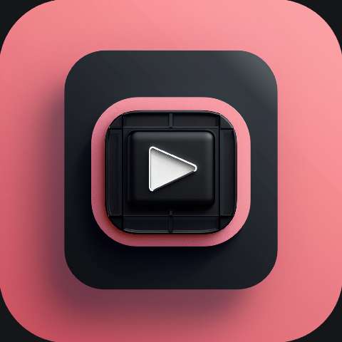 Preview for Modern Video Player Icon Template