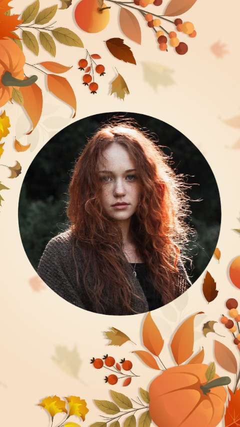 Preview for Autumn-portrait-template-thanksgiving-77cc6