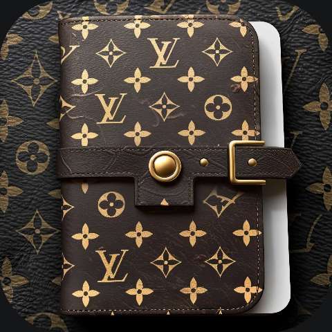 Preview for Louis-vuitton-monogram-wallet-template-051c7