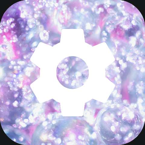 Preview for Gear-icon-iridescent-background-diamond-icon-template-face1