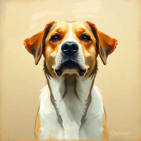 Preview for Digital-dog-portrait-art-aiold-template-61934