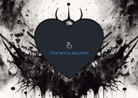 Preview for Dark-heart-grunge-graphic-dark-fantasy-template-02105