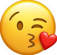 Preview for Kissing-face-emoji-emoji-classic-template-82453