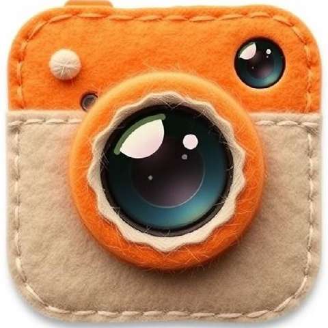 Preview for Felt-camera-toy-aiappiconstyle-template-eca76