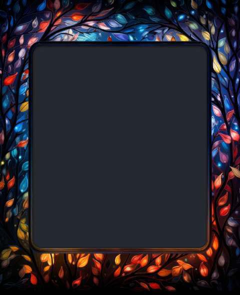Preview for Stained-glass-frame-template-colorful-frame-1f87f