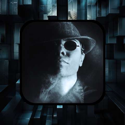 Preview for Mysterious-figure-in-shadows-instagram-post-template-da713