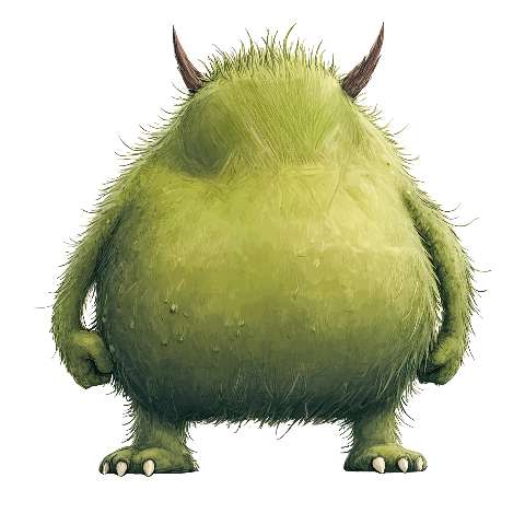 Preview for Green-monster-illustration-ugly-monster-template-de19f