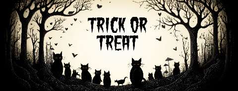 Preview for Halloween-cats-trick-or-treat-halloween-social-template-7d1af
