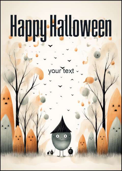 Preview for Happy-halloween-greeting-card-halloween-flyer-template-58e76
